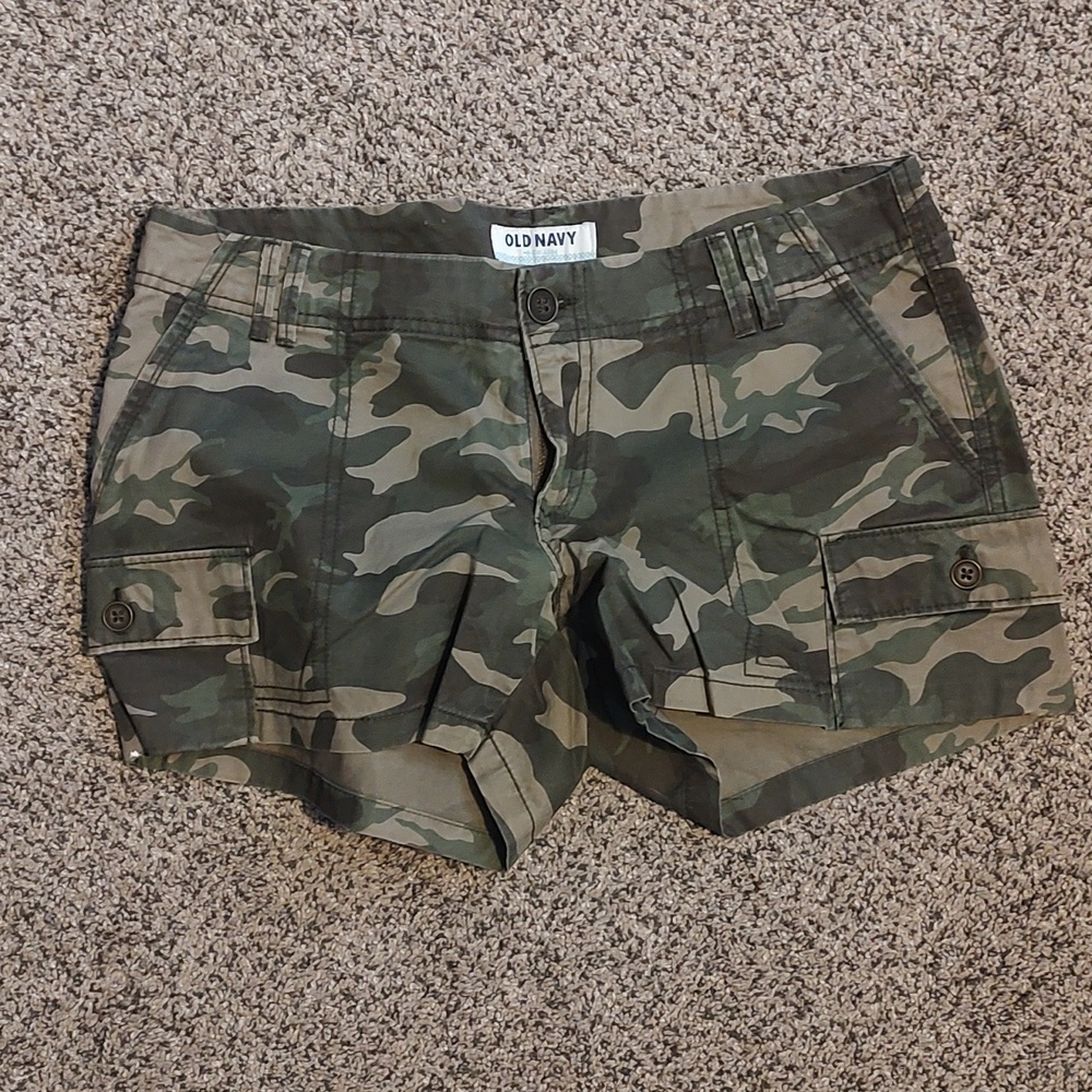 Old Navy Army Print Shorts